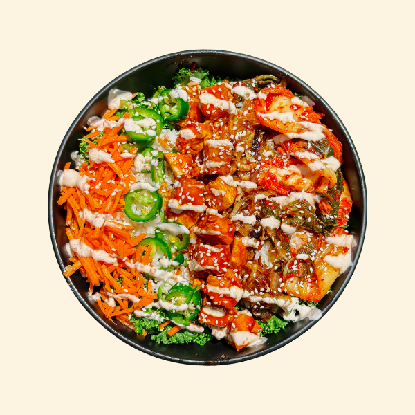Spicy Sesame Tofu Bowl